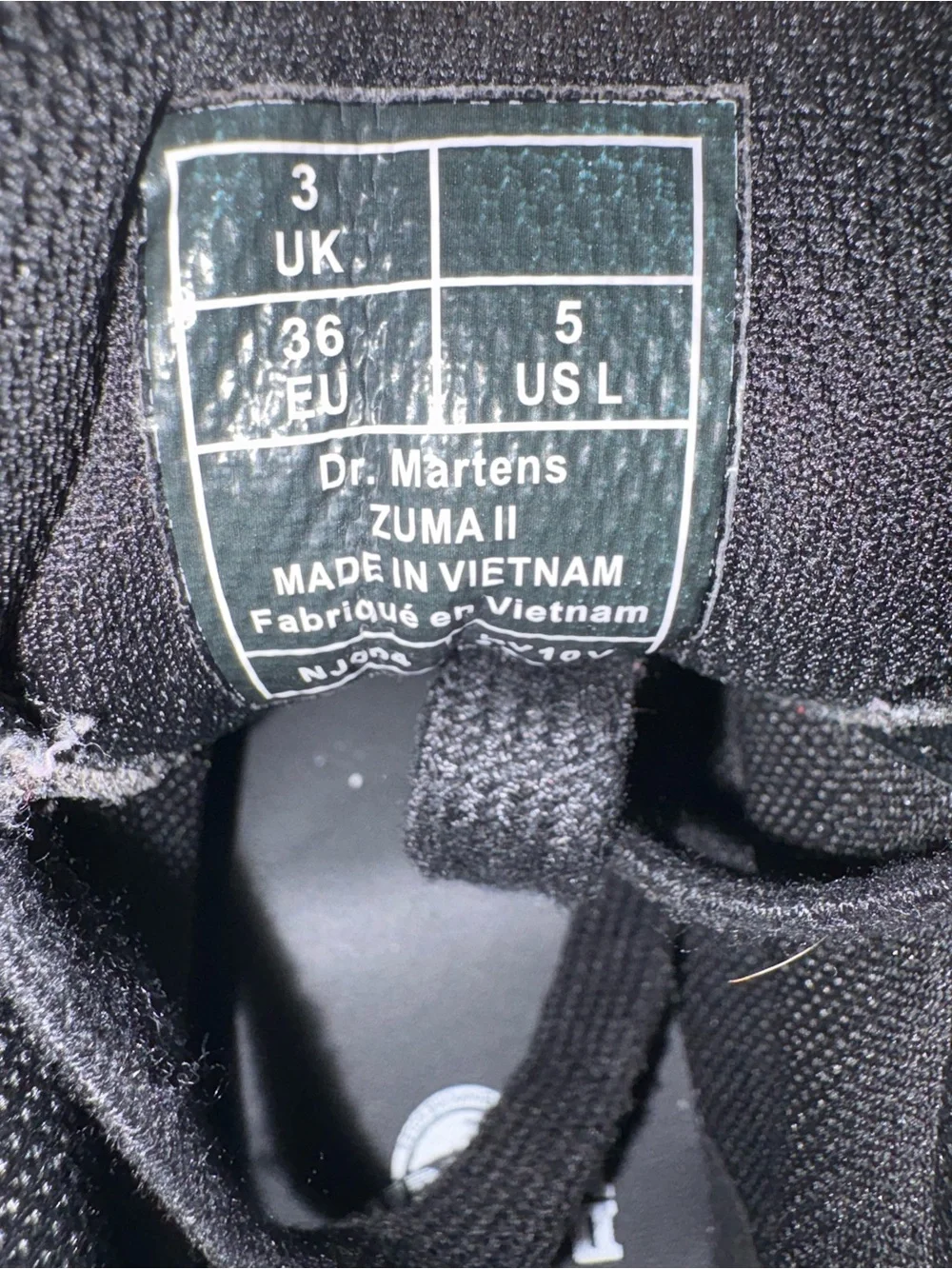 Dr. Martens durable black